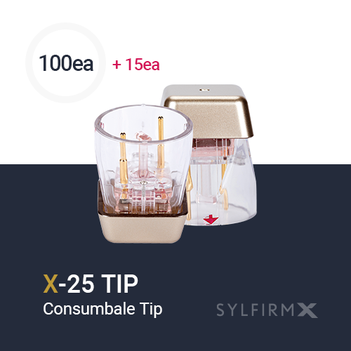 [실펌 X 전용 Tip] SYLFIRM X Tip-(X-25) 100ea +15ea